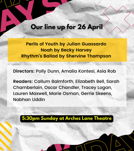 Noah — Arches Lane Theatre